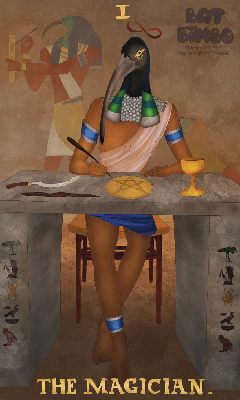 Thoth, The Magician, 3-02-24