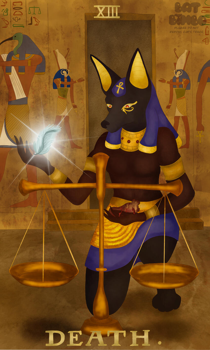 Anubis, Death Tarot, 11-02-23