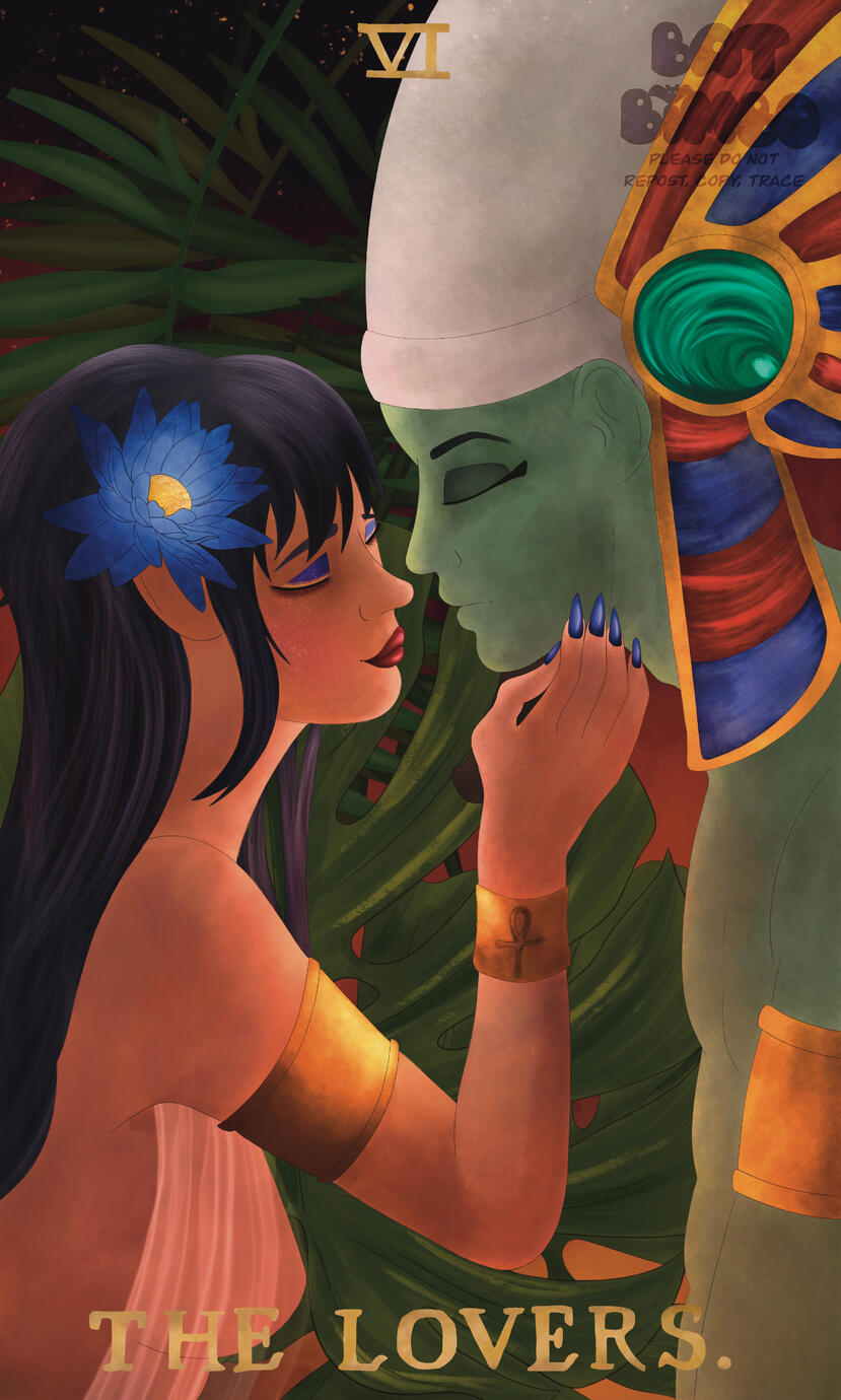 Isis and Osiris, The Lovers, 4-12-24
